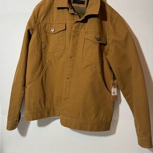 Men's Brown Shirt Jacket by